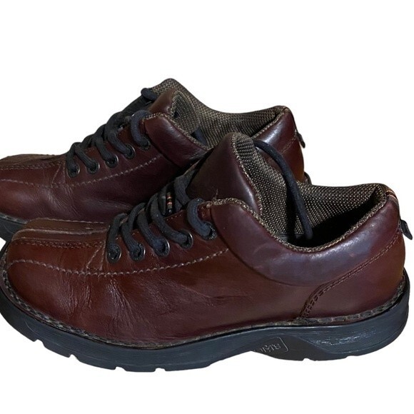 Rare Vintage Dr. Martens oxfords EUC Mens 7/ women’s 8 dark leather - Picture 6 of 10